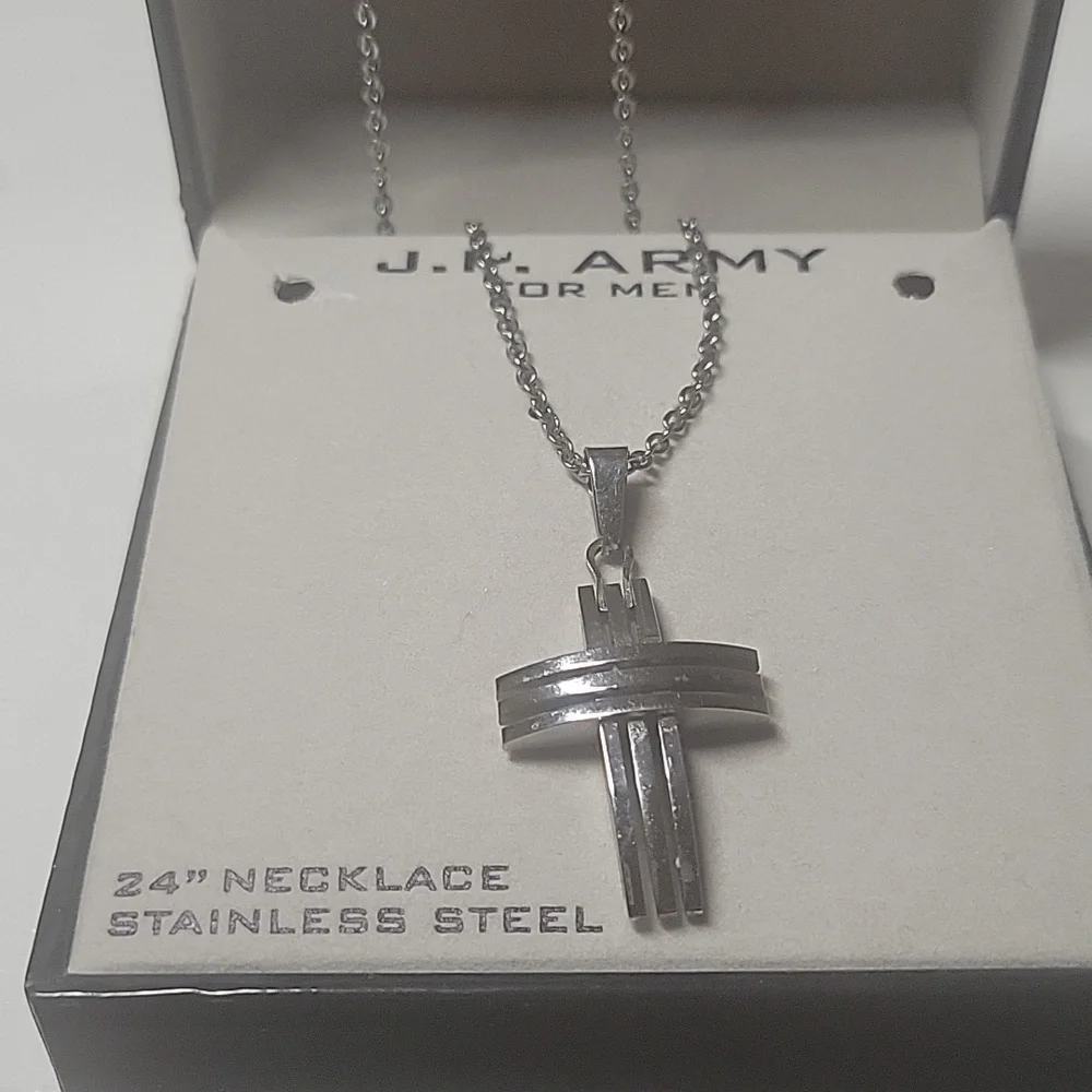 Cross necklace JP ARMY mens - Picture 2 of 5